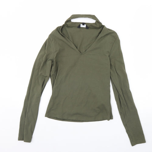 New Look Womens Green   Basic Blouse Size 10
