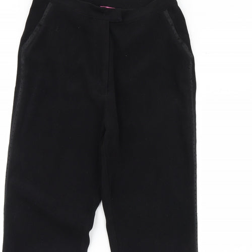 For Women Womens Black   Trousers  Size 14 L30 in