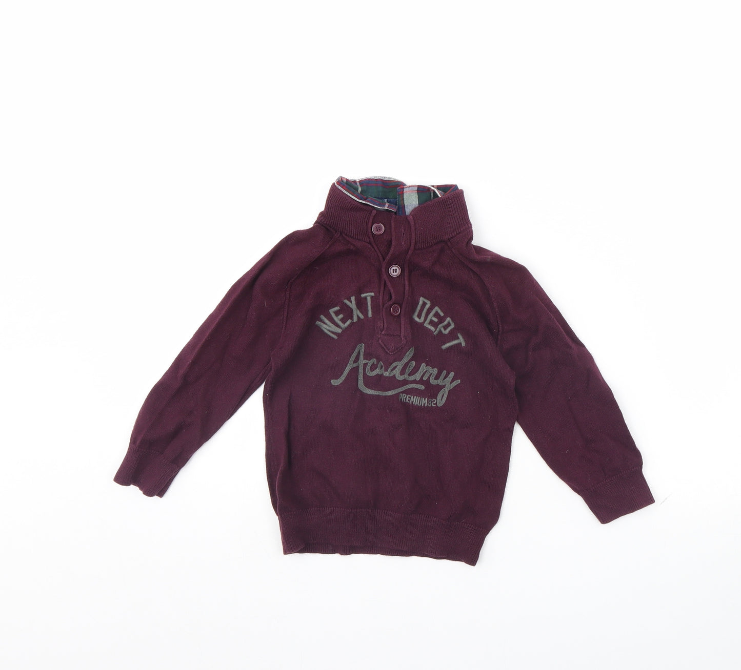 NEXT Baby Purple   Pullover Jumper Size 18-24 Months