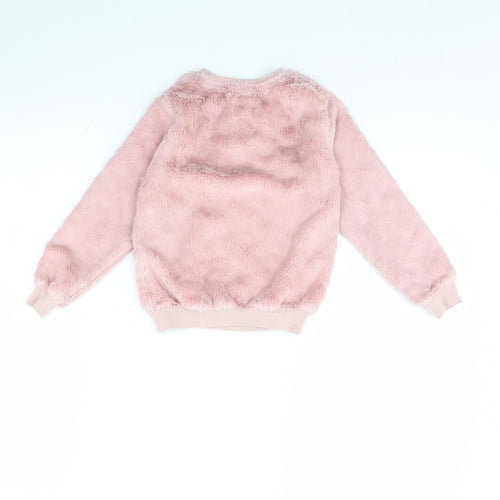 hey Girls Pink   Pullover Jumper Size 5 Years