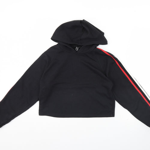 New Look Womens Black   Pullover Hoodie Size 14