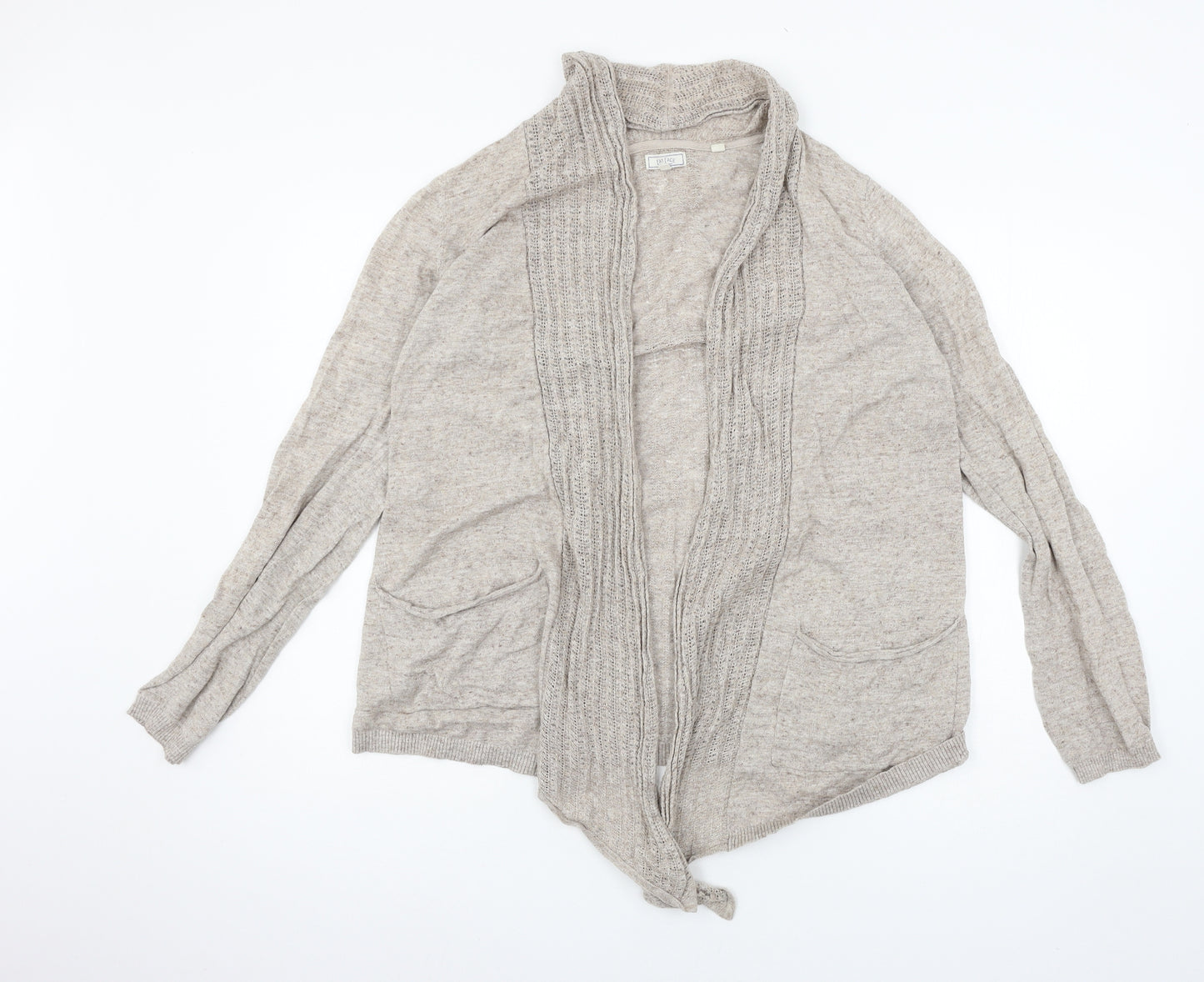 Fat Face Womens Brown  Knit Cardigan Jumper Size 14