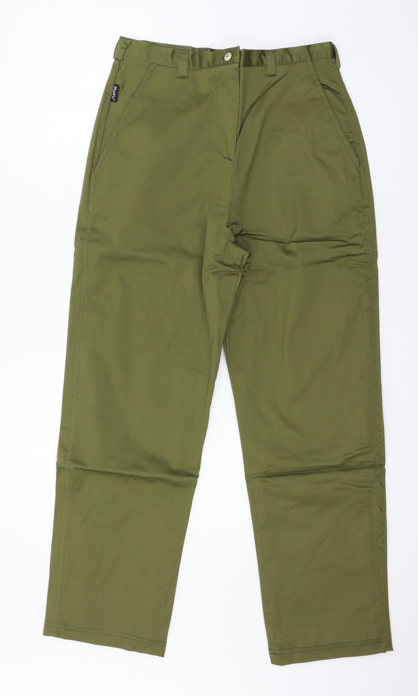 Moose Womens Green   Trousers  Size 30 in L27 in