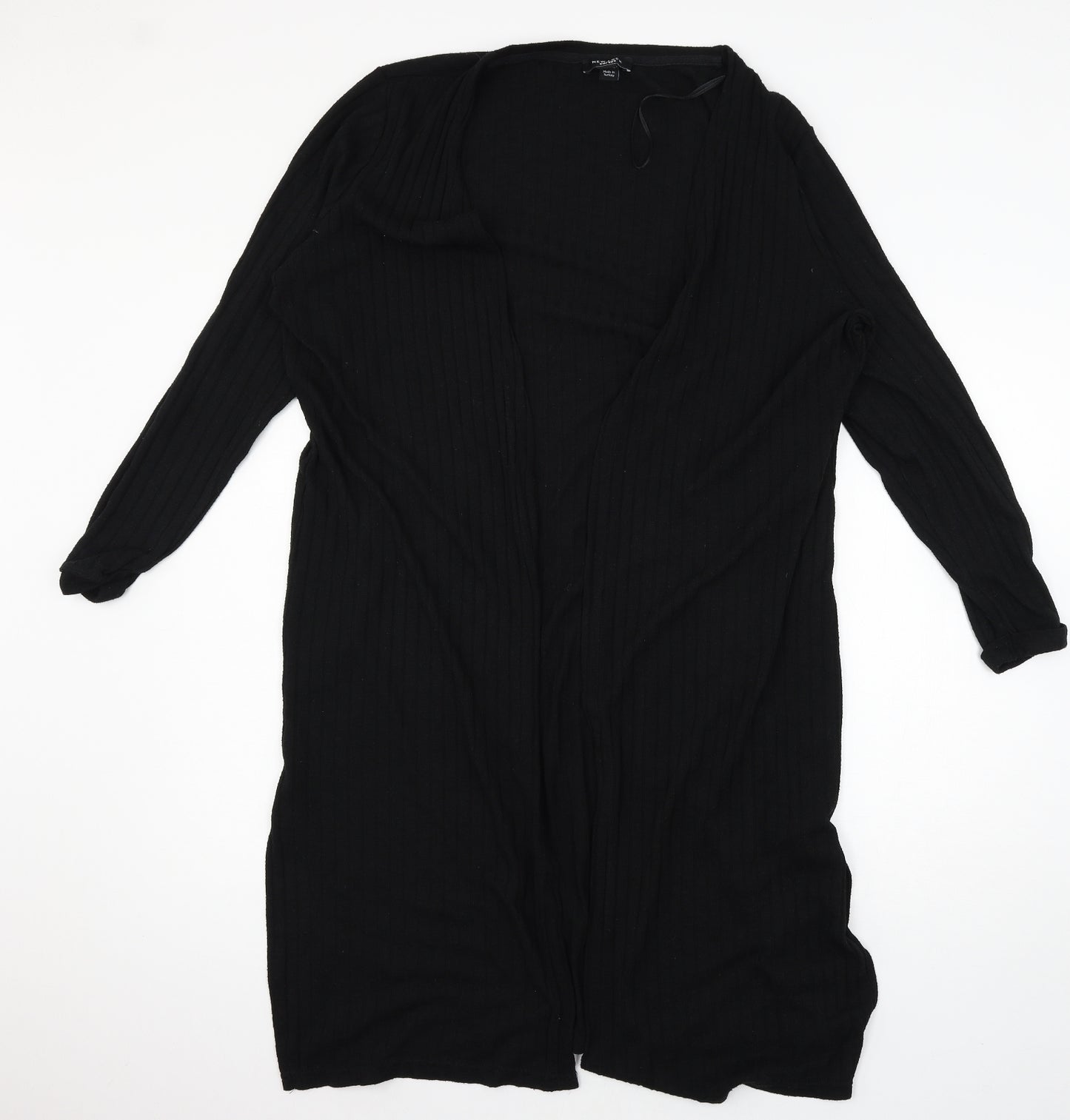 New Look Womens Black  Knit Cardigan Jumper Size 20