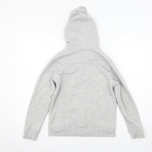 LA Gear Girls Grey  Jersey Full Zip Hoodie Size 11-12 Years