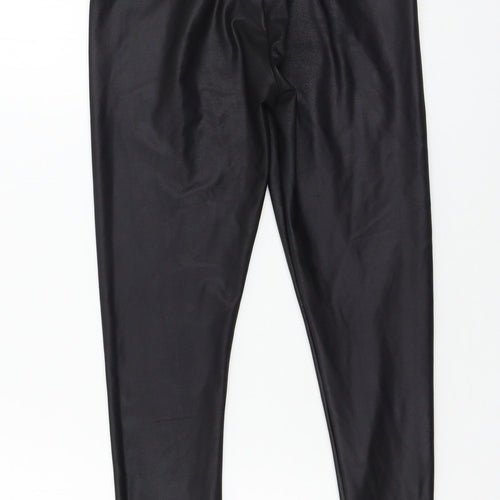 Primark Girls Black  Jersey Jogger Trousers Size 10-11 Years