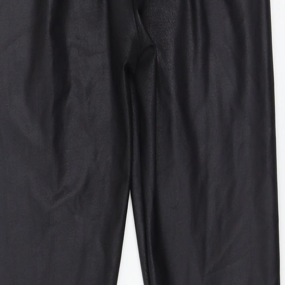 Primark Girls Black  Jersey Jogger Trousers Size 10-11 Years