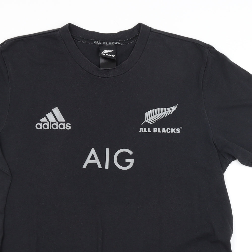 adidas Mens Black   Basic T-Shirt Size L
