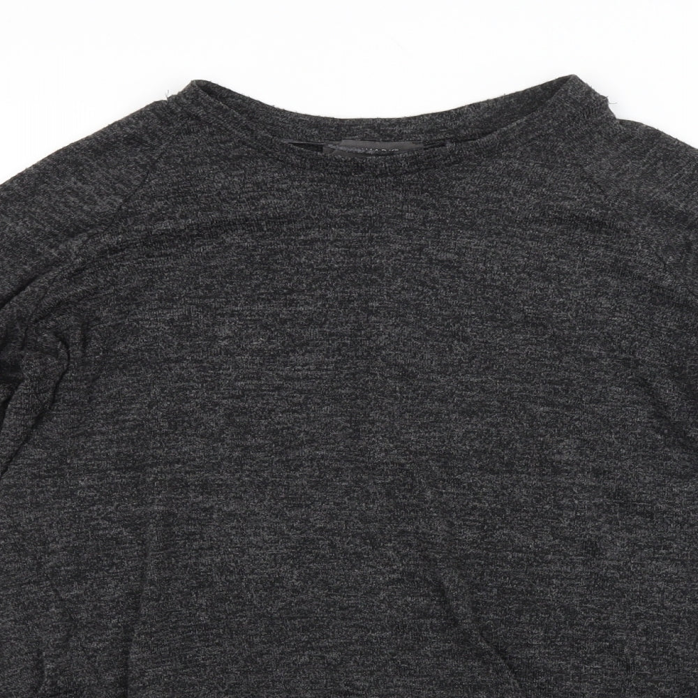 Primark Womens Grey   Pullover Jumper Size 6