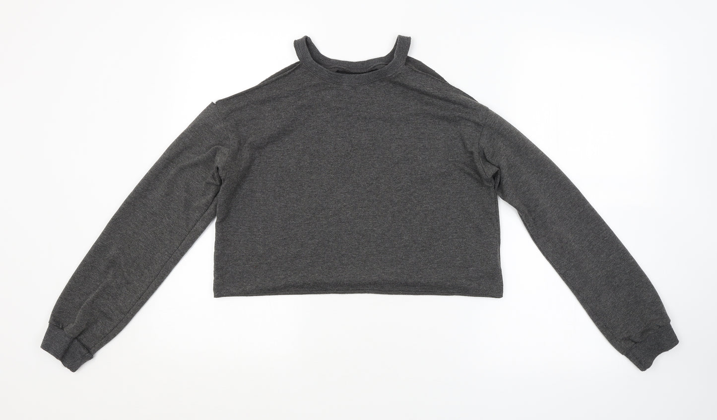 Preworn Womens Grey   Pullover Sweatshirt Size S