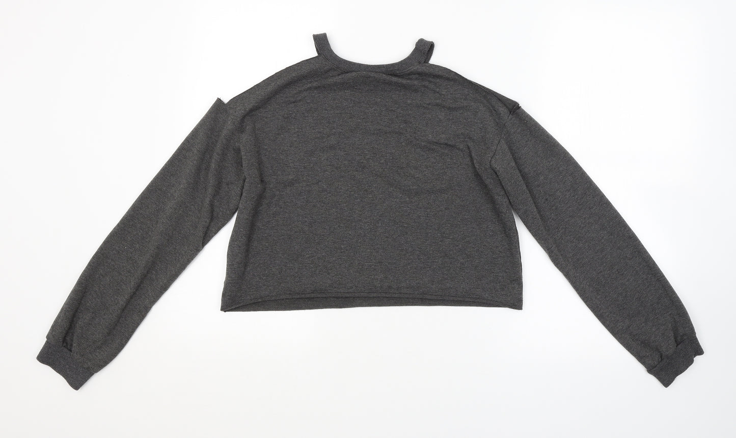 Preworn Womens Grey   Pullover Sweatshirt Size S