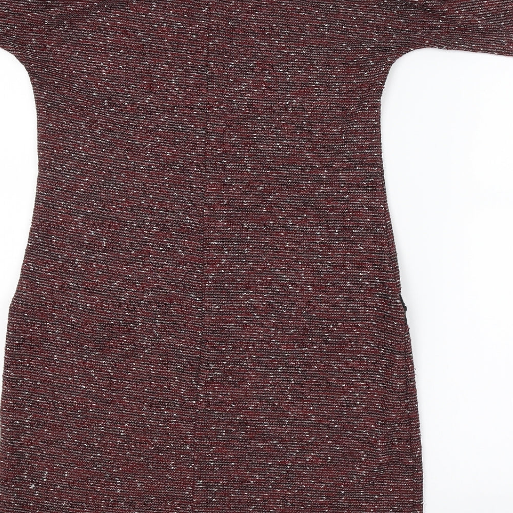 Select Womens Purple   Jumper Dress  Size 6