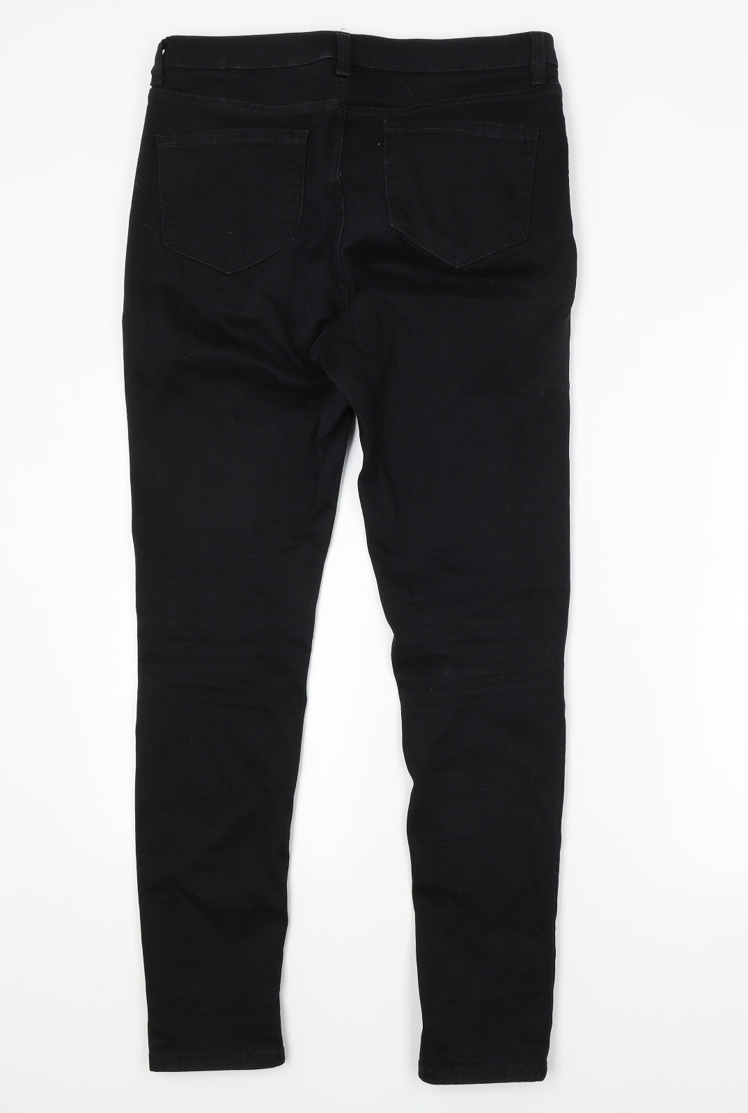 M&S Womens Black   Skinny Jeans Size 12 L28 in