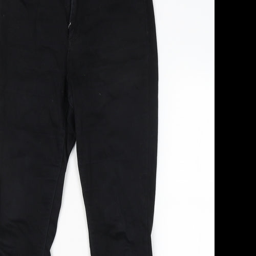 M&S Womens Black   Skinny Jeans Size 12 L28 in