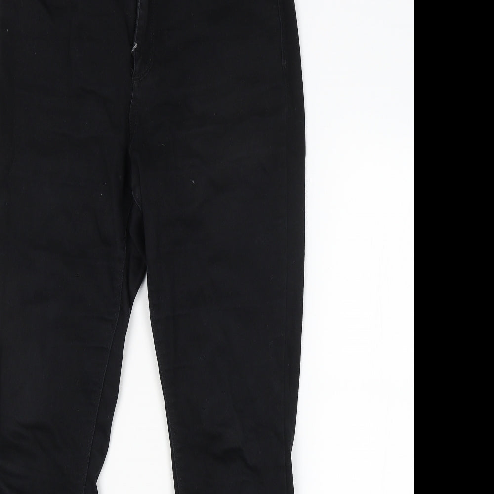 M&S Womens Black   Skinny Jeans Size 12 L28 in