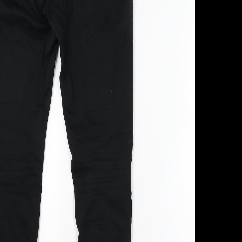 M&S Womens Black   Skinny Jeans Size 12 L28 in