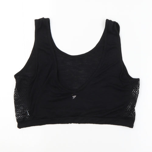 Preworn Womens Black   Cropped Tank