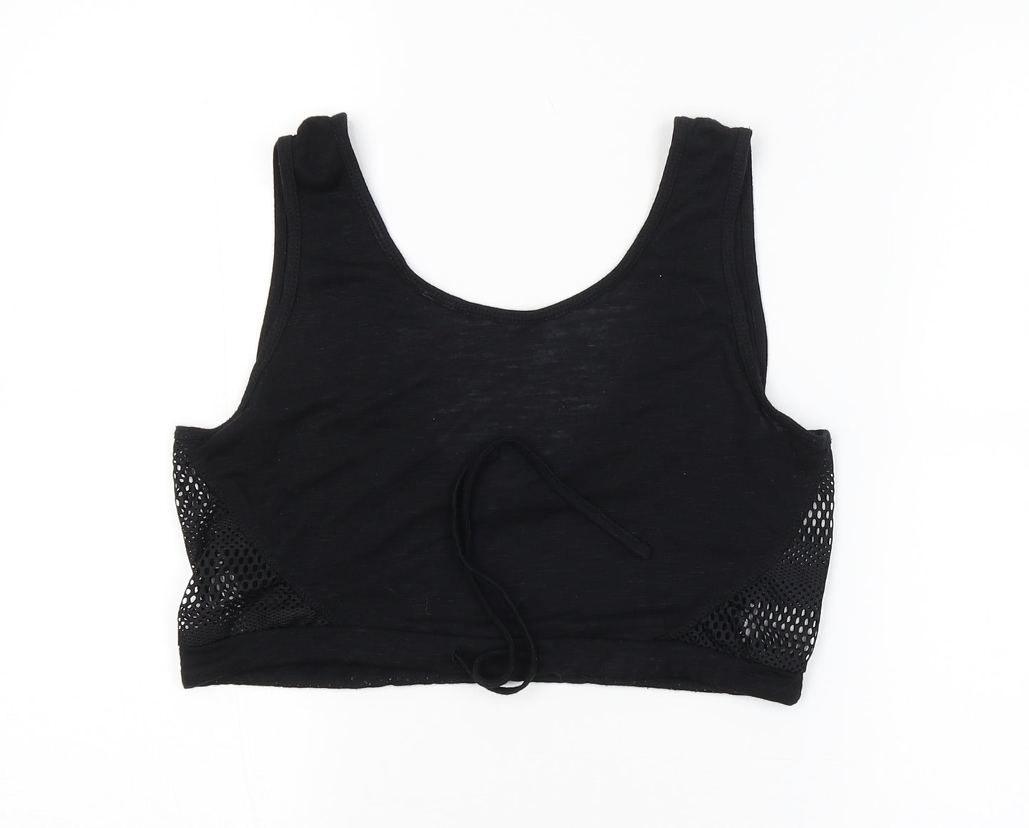 Preworn Womens Black   Cropped Tank