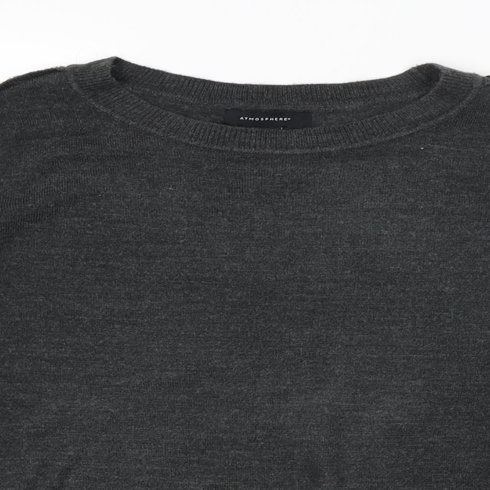 Atmosphere Womens Black   Pullover Jumper Size 8