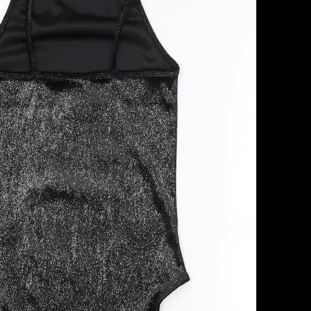 H&M Womens Black   Unitard One-Piece Size M