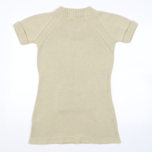 Preworn Womens Beige   Pullover Jumper Size 10
