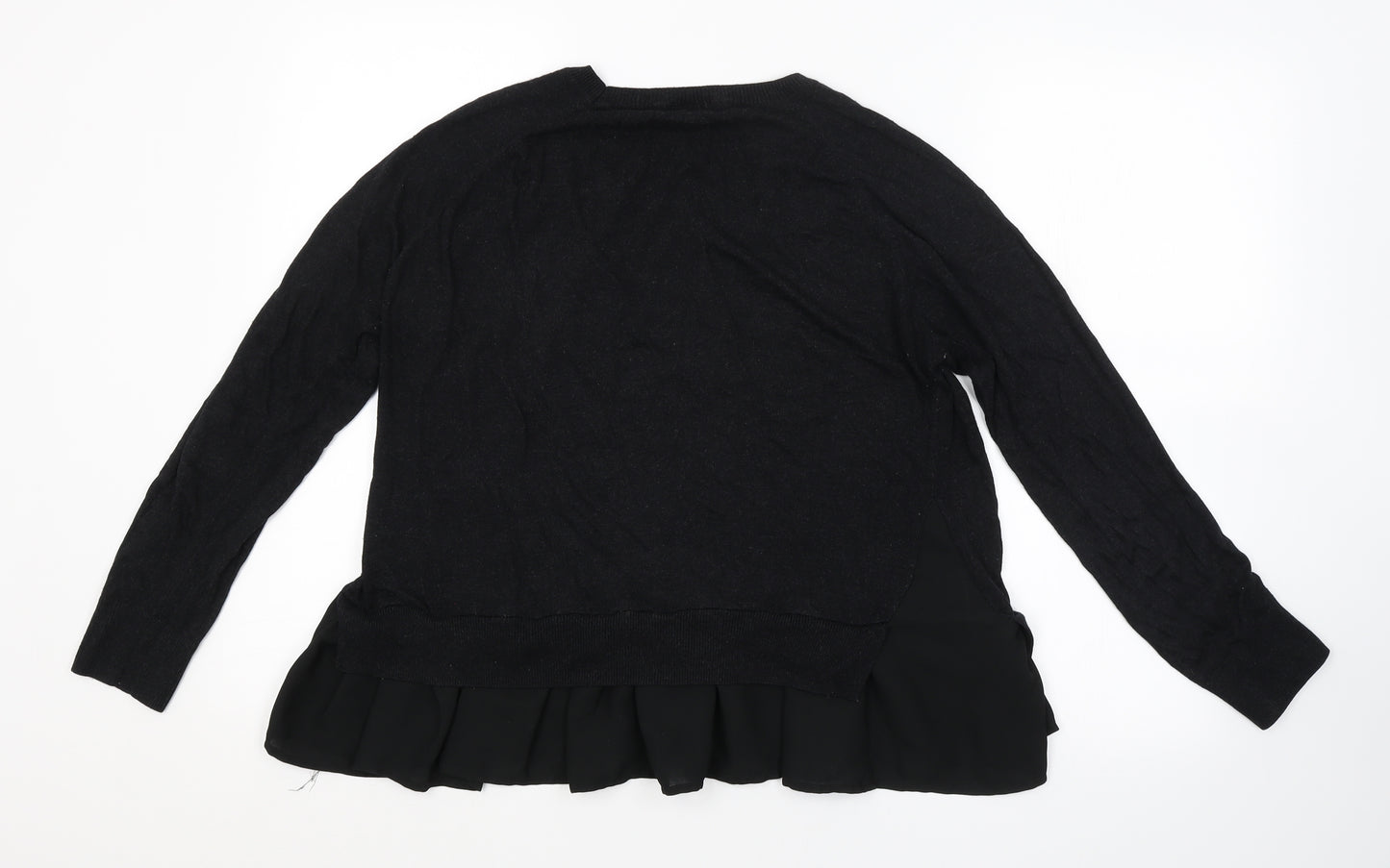 Topshop Womens Black   Pullover Jumper Size 12