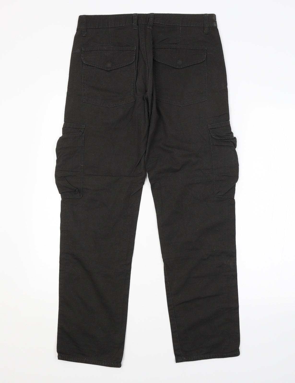 DENIM CO. Mens Grey   Cargo Trousers Size 30 in L30 in