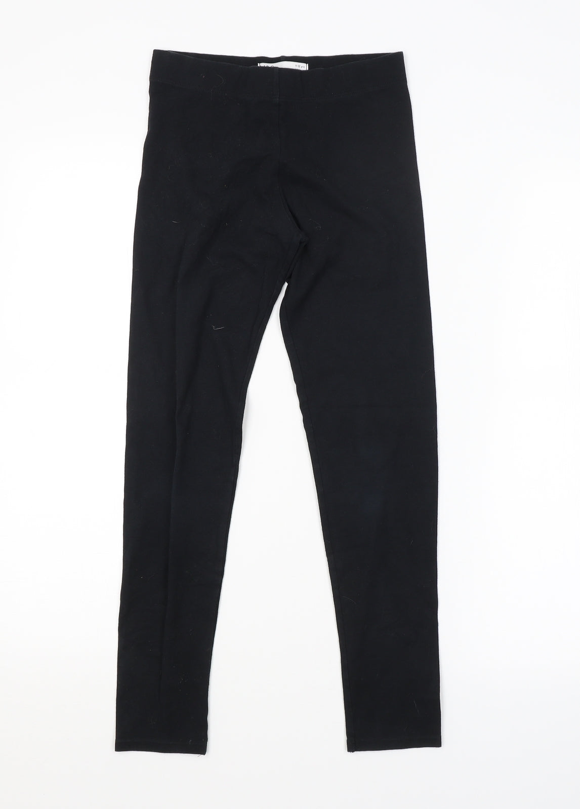 M&S Girls Black   Jogger Trousers Size 11-12 Years