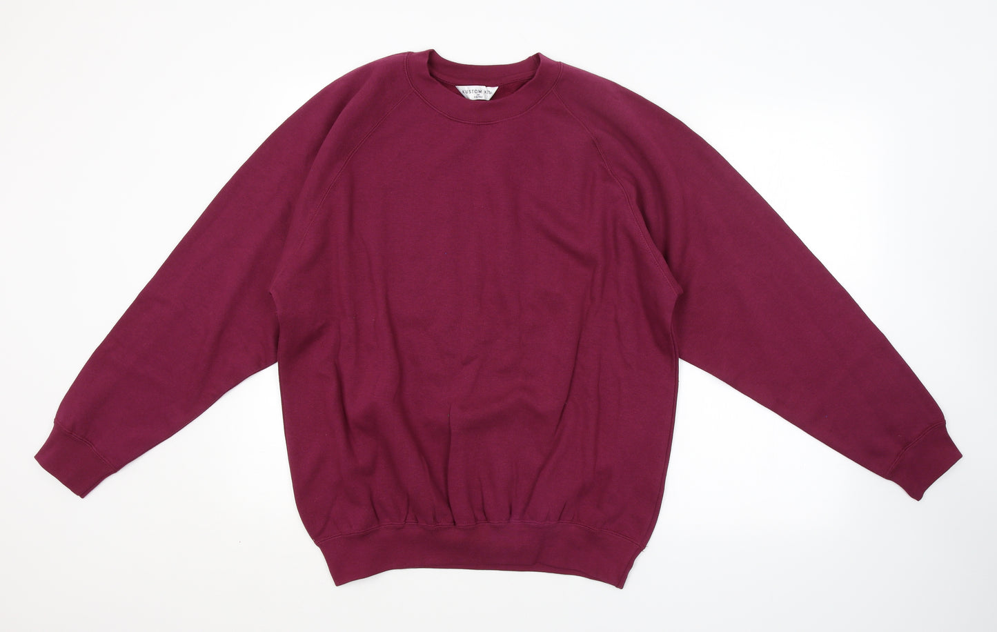 Kustom Kit Mens Purple   Pullover Jumper Size M