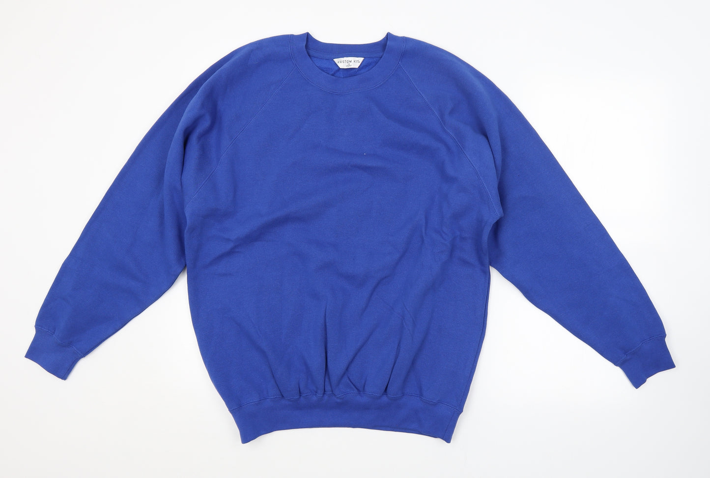 Kustom Kit Mens Blue   Pullover Jumper Size M