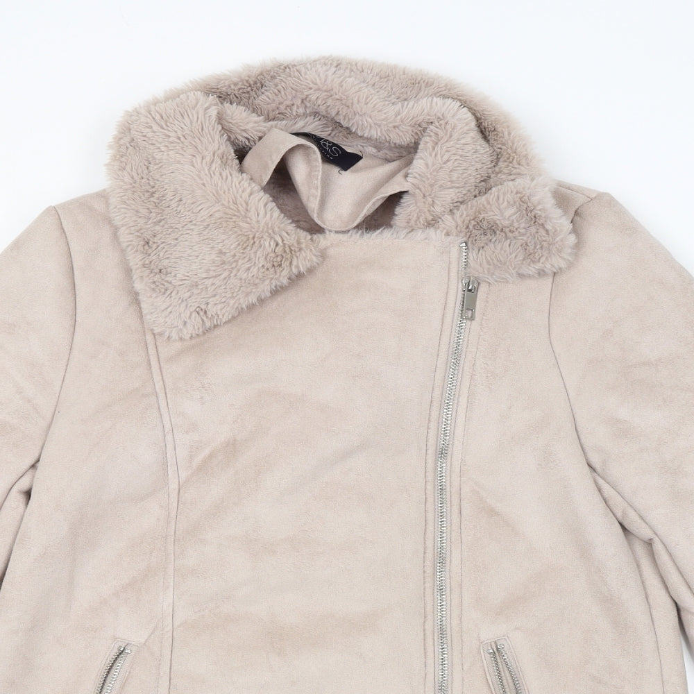 M&S Womens Pink   Jacket  Size 8