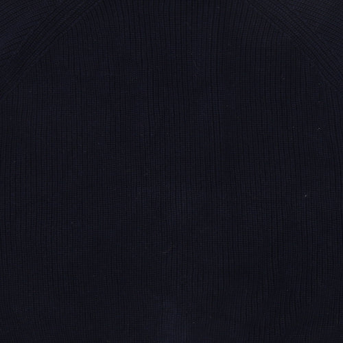 Woolovers Mens Blue   Full Zip Jumper Size L