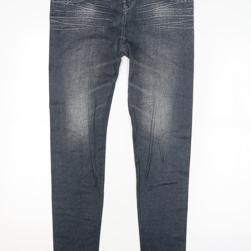 Preworn Womens Blue   Jegging Trousers Size L L28 in
