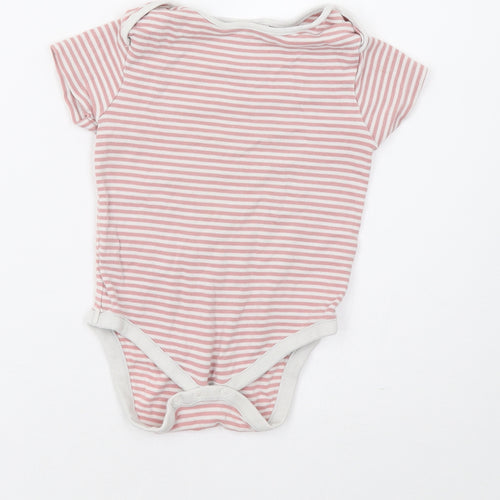 NEXT Baby Pink Striped  Romper One-Piece Size 18 Months