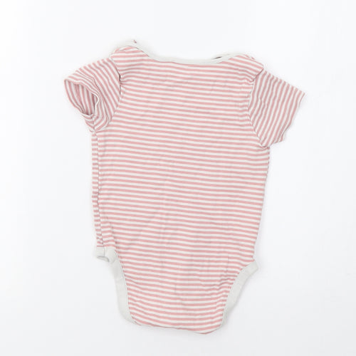 NEXT Baby Pink Striped  Romper One-Piece Size 18 Months