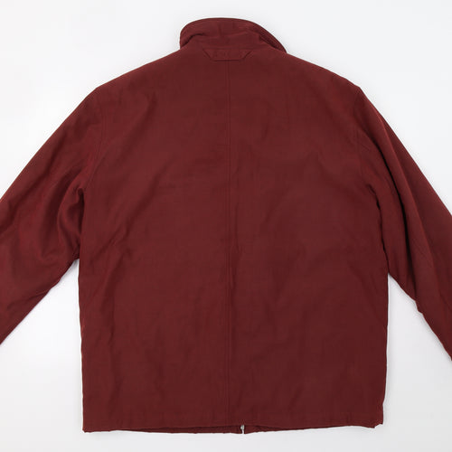 Douglas Womens Red   Windbreaker Jacket Size 16