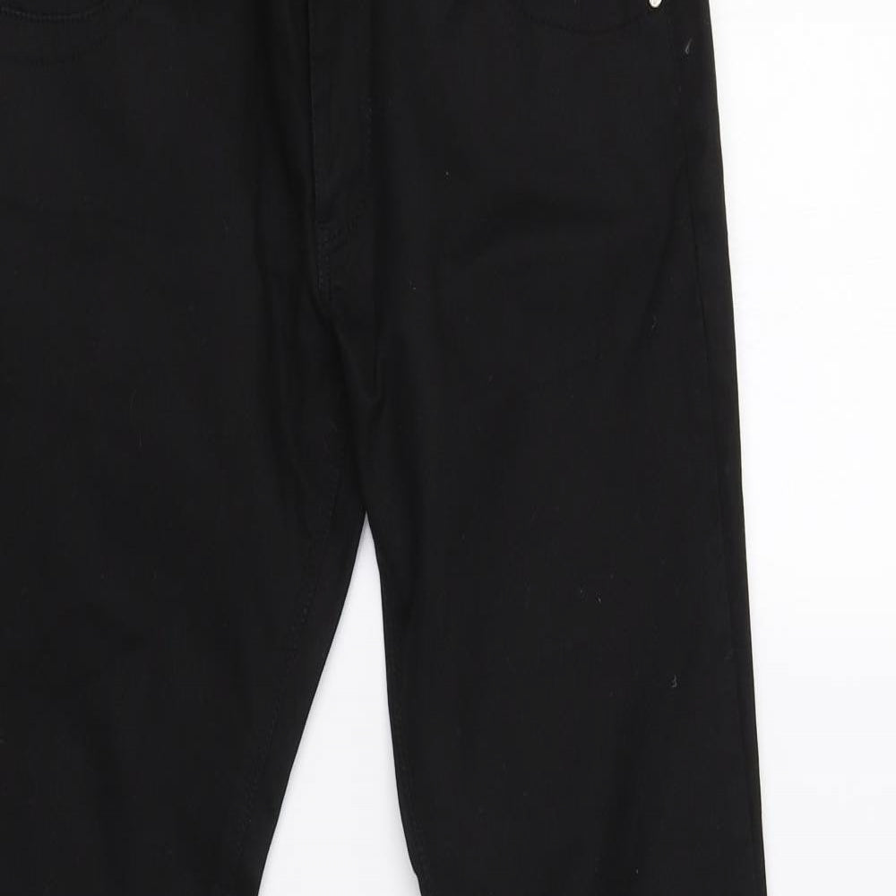 Amy Gee Womens Black   Trousers  Size 14 L32 in