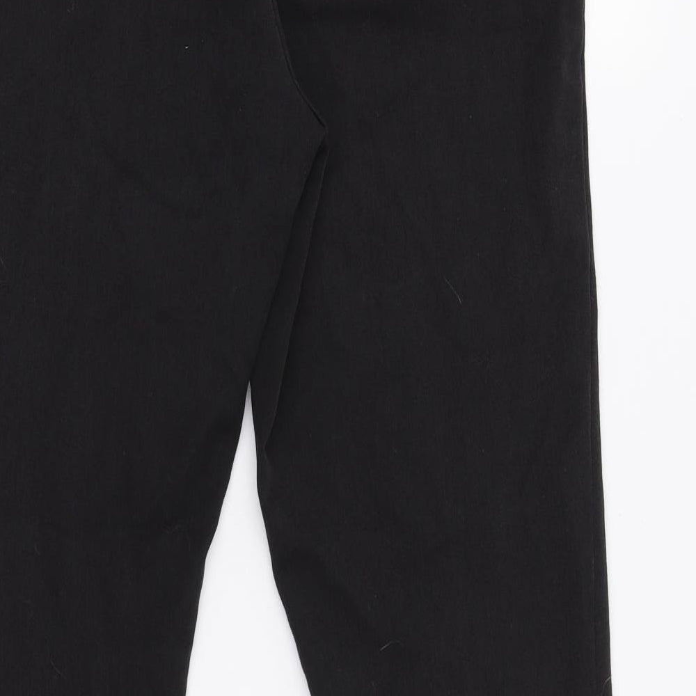 Wallis Womens Black   Dress Pants Trousers Size 12 L26 in