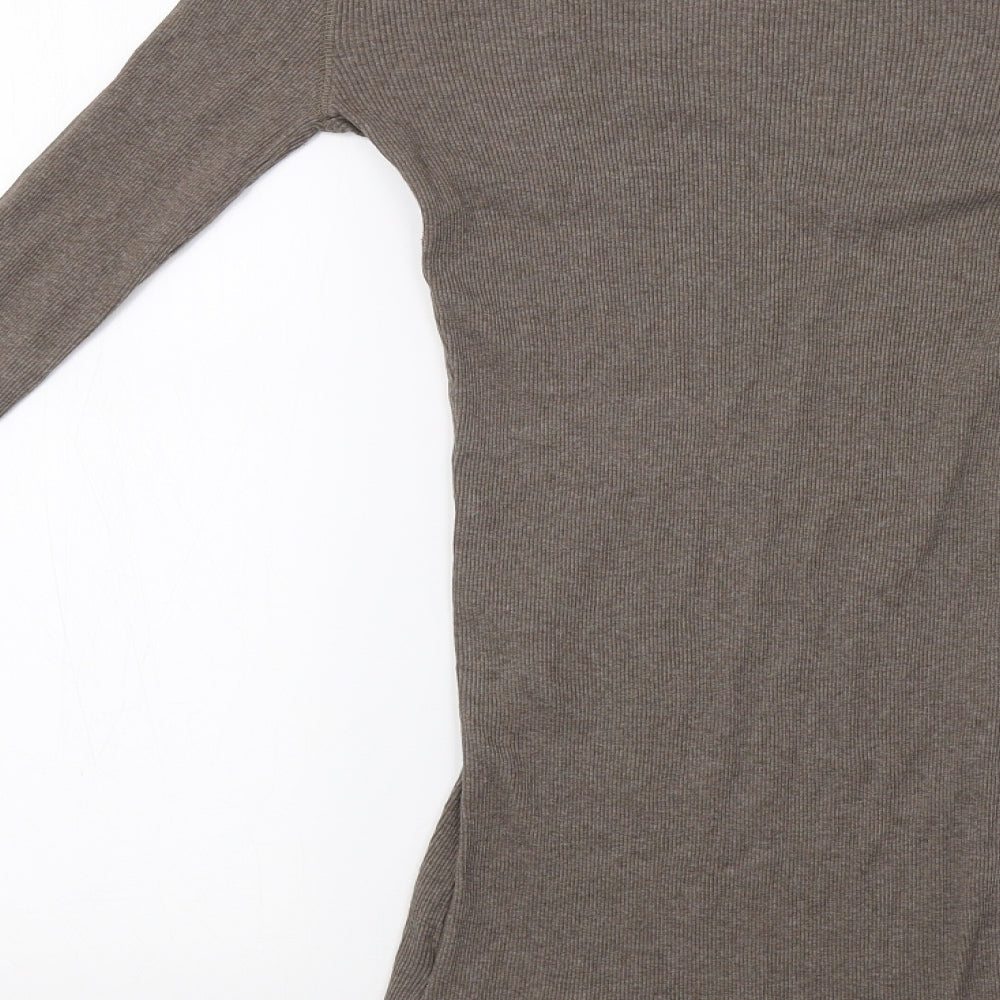 New Look Womens Beige   Basic T-Shirt Size 8