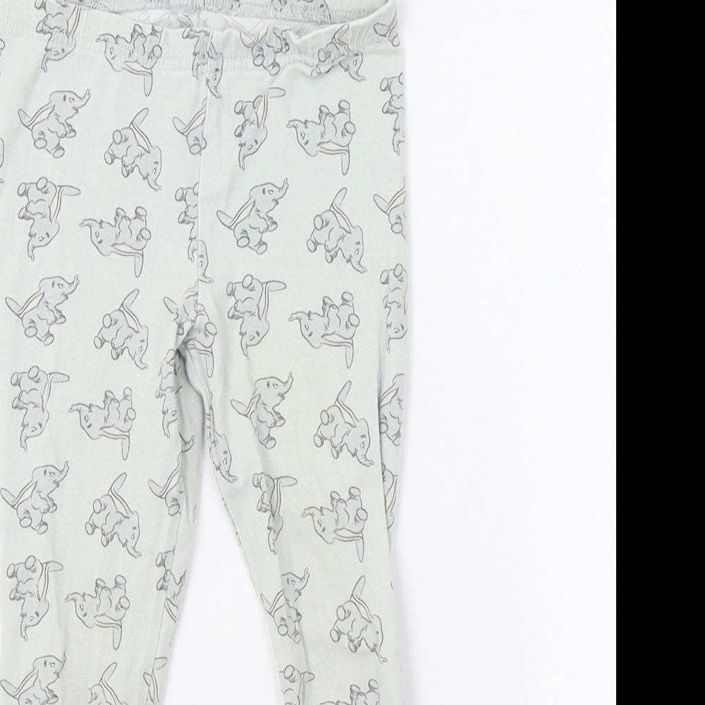 Disney Girls Green    Pyjama Pants Size 3-4 Years  - Dumbo
