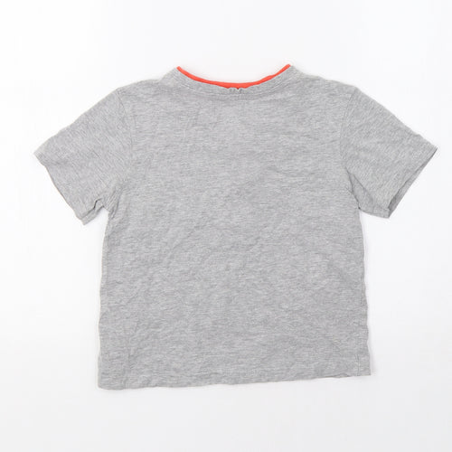George Boys Grey   Pullover T-Shirt Size 4-5 Years