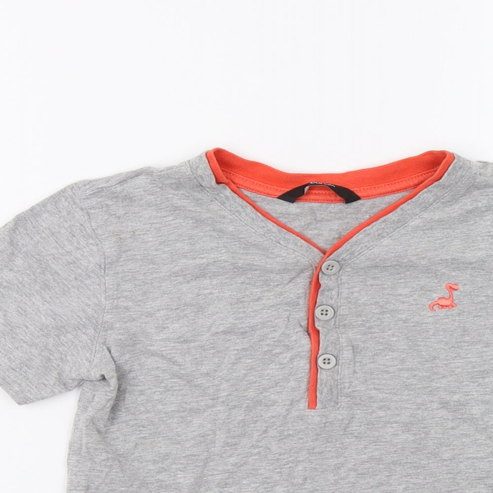 George Boys Grey   Pullover T-Shirt Size 4-5 Years