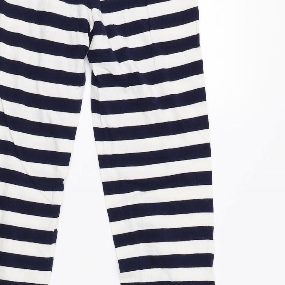 Primark Womens Blue Striped   Pyjama Pants Size 6  - Harry Potter