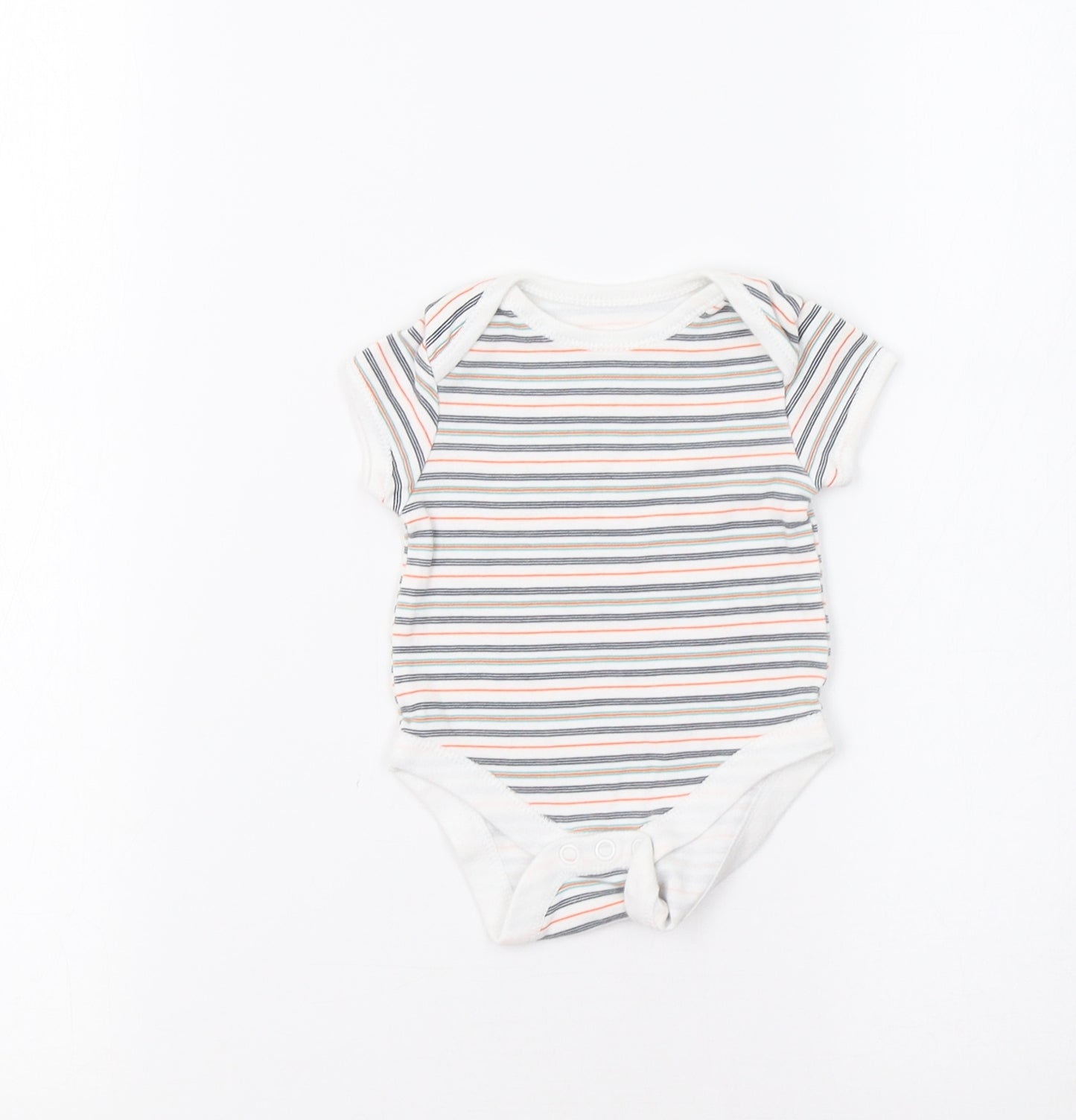 Early Days Baby Multicoloured Striped  Romper One-Piece Size 0-3 Months
