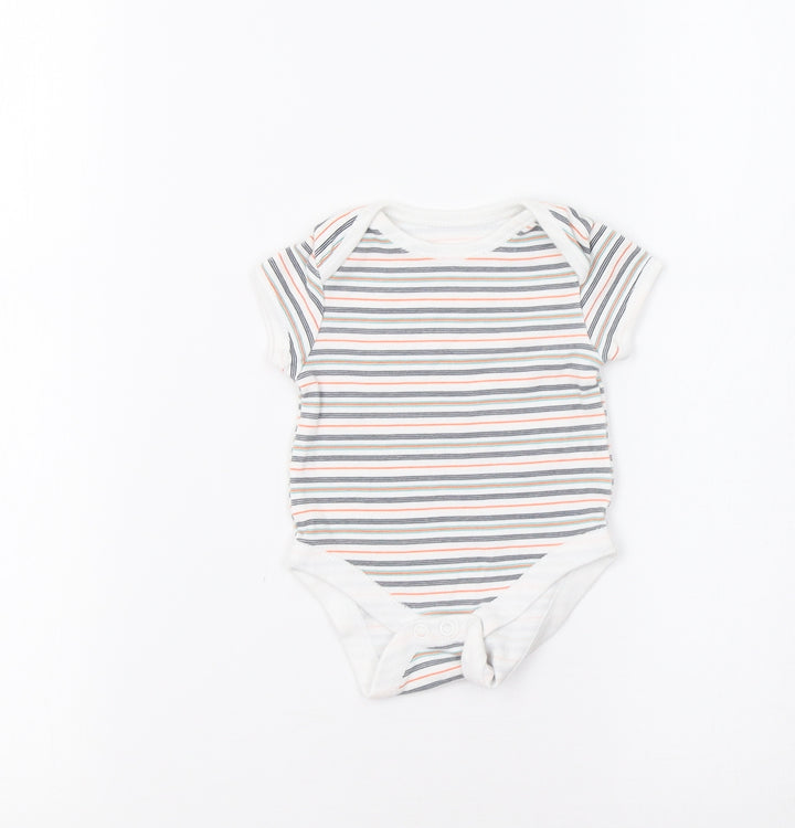 Early Days Baby Multicoloured Striped  Romper One-Piece Size 0-3 Months