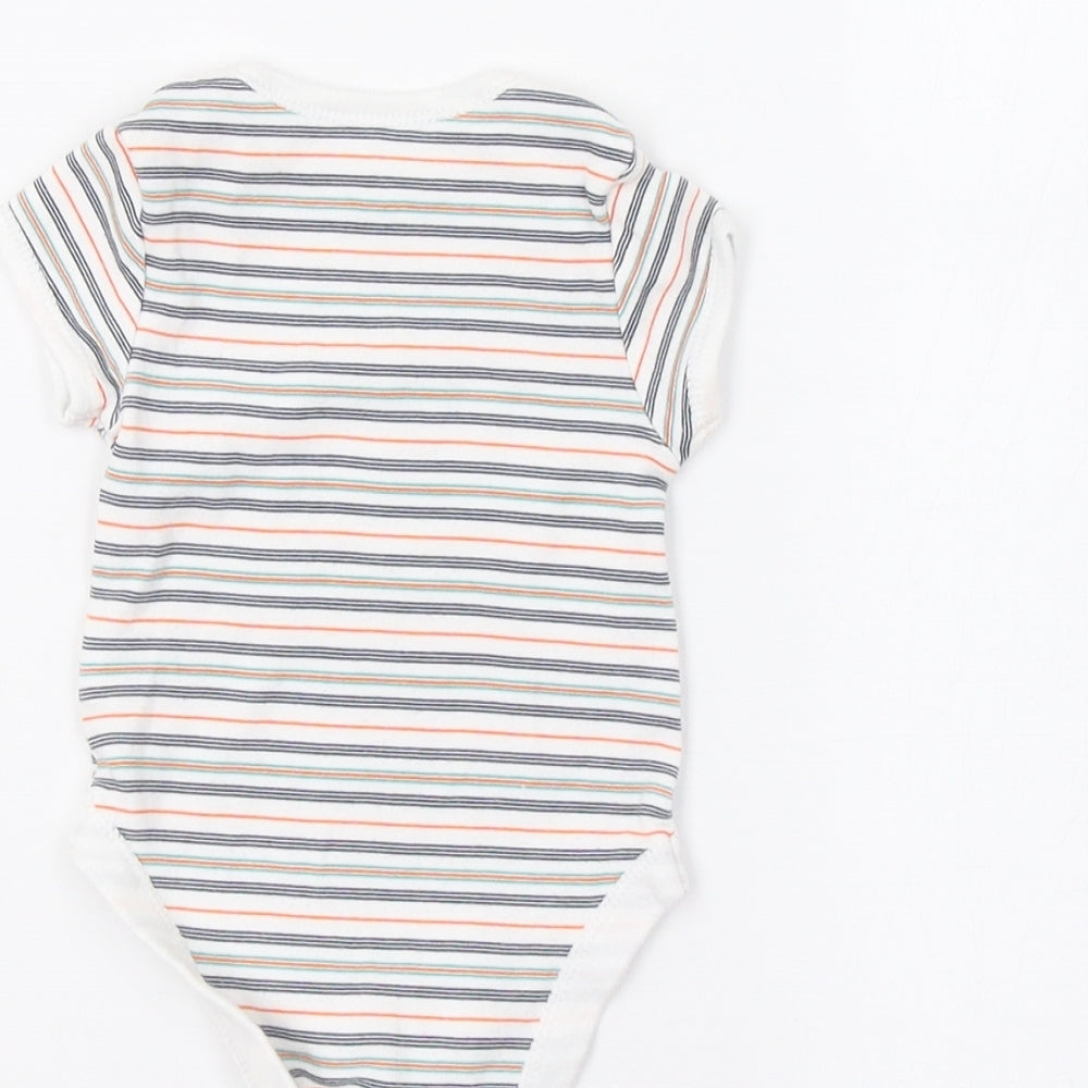 Early Days Baby Multicoloured Striped  Romper One-Piece Size 0-3 Months