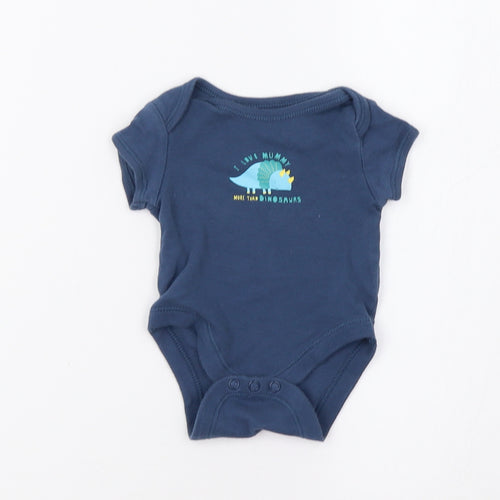 Early Days  Blue   Romper One-Piece Size 0-3 Months