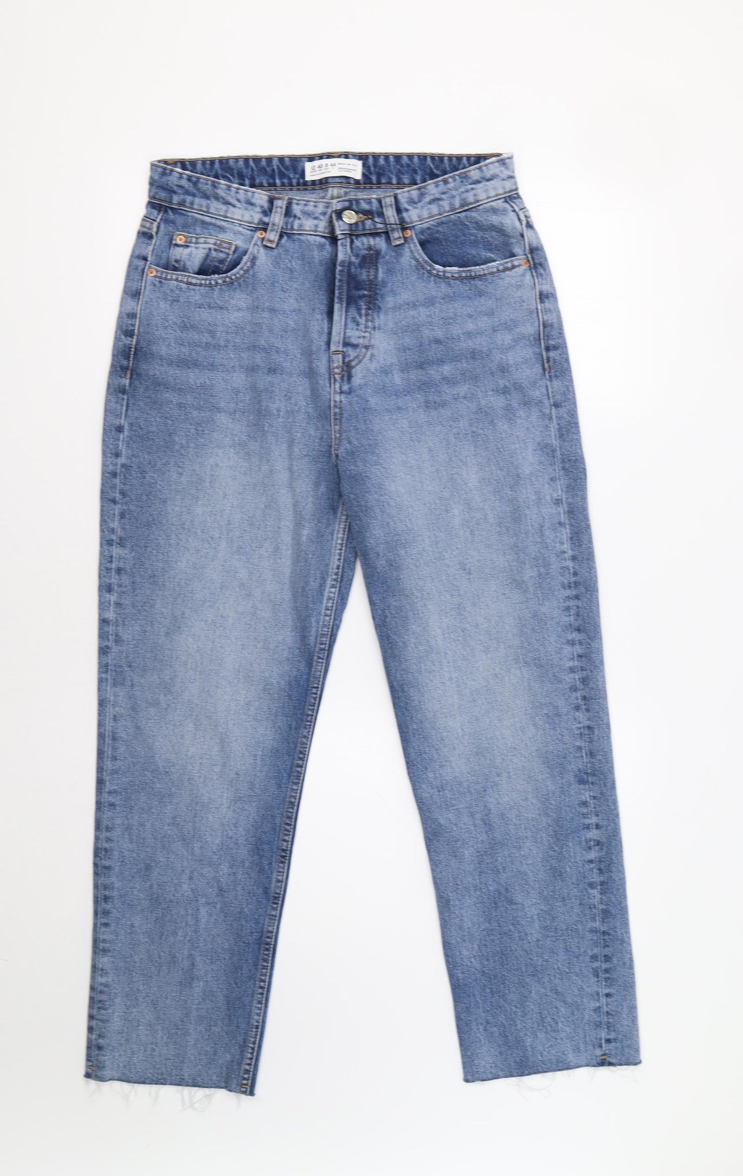 Primark Womens Blue   Bootcut Jeans Size 14 L29 in