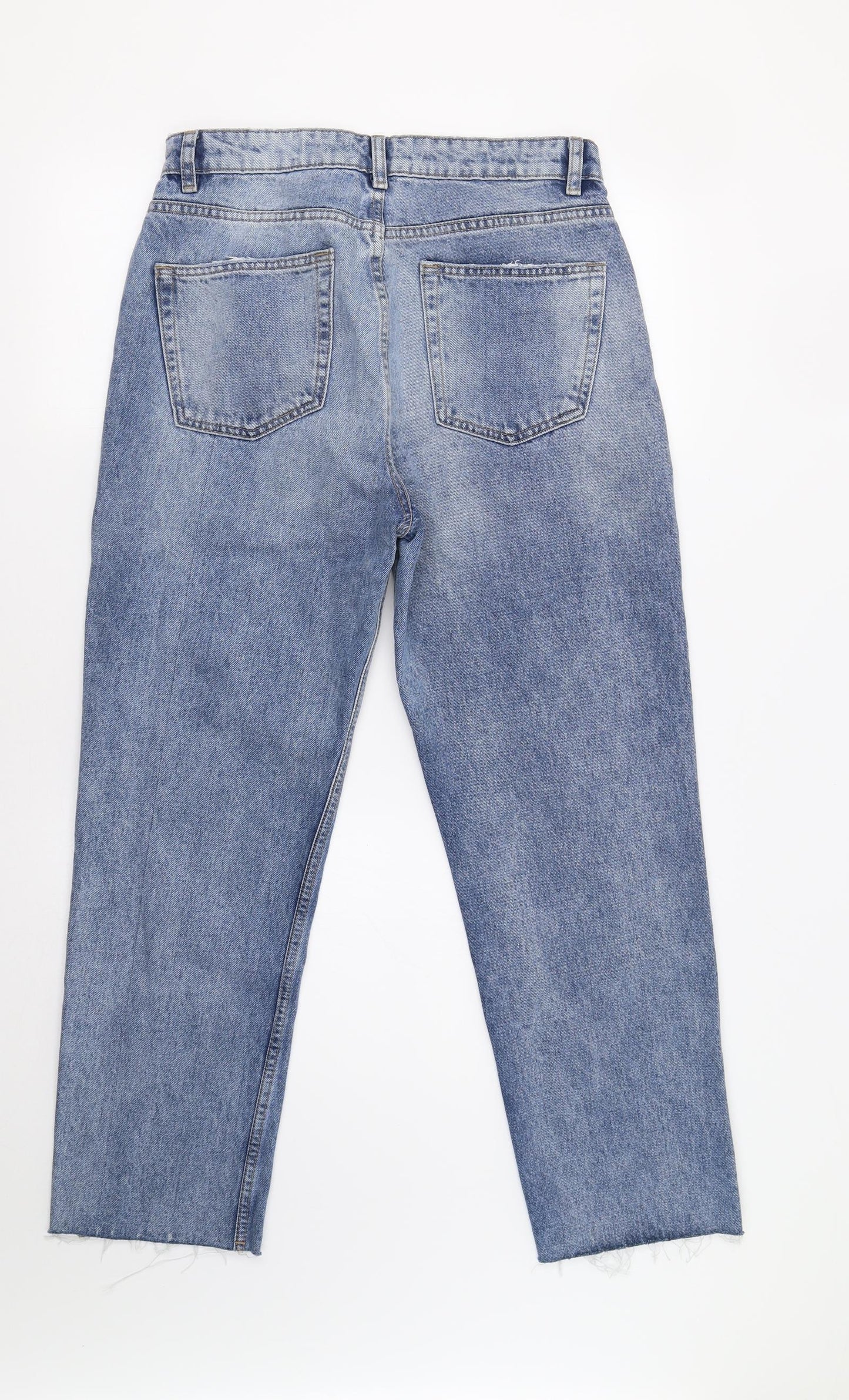 Primark Womens Blue   Bootcut Jeans Size 14 L29 in
