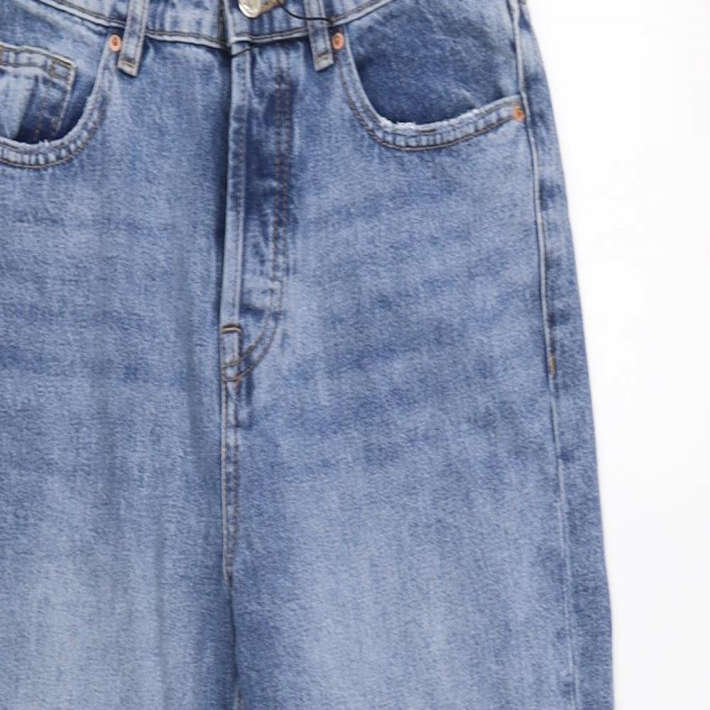 Primark Womens Blue   Bootcut Jeans Size 14 L29 in
